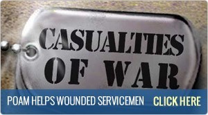 POAM Offers Assistance to Wounded Servicemen