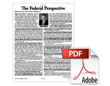 Federal Perspective 2011