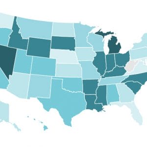 The Most Overworked Police Officers by State