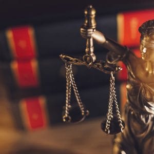 Statue Of Lady Justice in a lawyer office | House Bill 4044