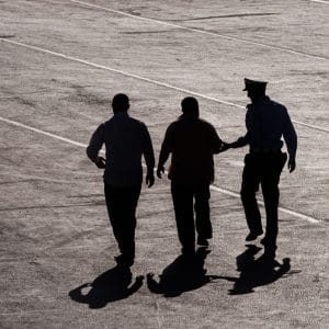 Three police officers walking | Novi Police Officer posting on POAM | Public Safety Officer in Fraser, Michigan