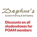POAM Preferred Vendors - Daphne's Custom Framing & Gift Gallery