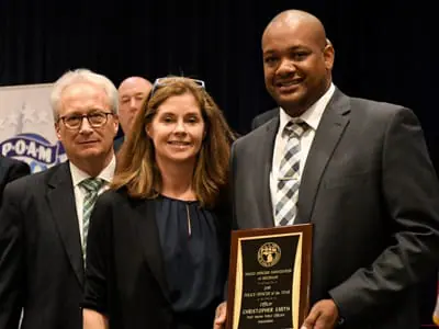 Christopher Smith - POAM 2019 Police Officer of the Year Award Recipient - POAM Annual Convention 2019