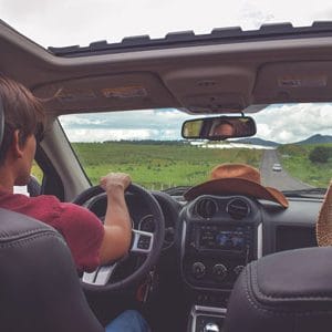 Kelsey's Law Scholarship | Image of a guy driving down a road
