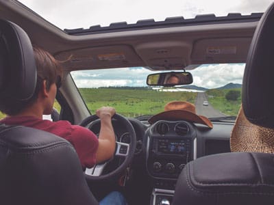 Kelsey's Law Scholarship | Image of a guy driving down a road