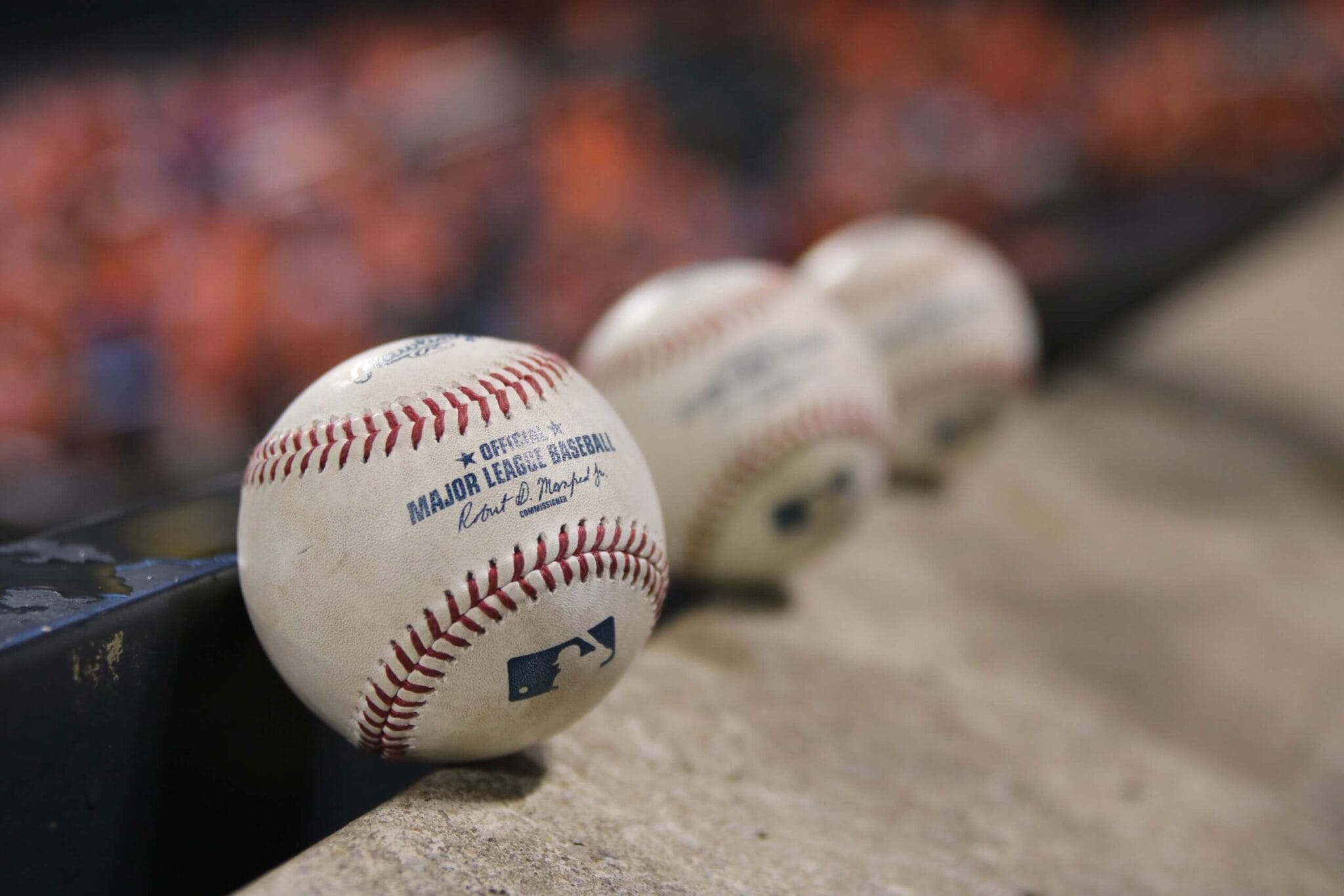 Three baseballs lined up in a row | Law Enforcement Night with the Detroit Tigers post on POAM.net