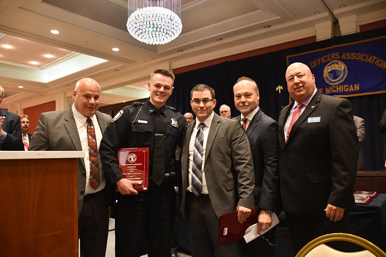 Albion Public Safety Officers Association's Officers Riley and Barney | Police Officer of the Year Awards - May 2023 | POAM