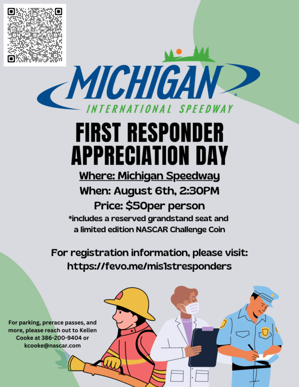 First Responder Day Michigan International Speedway