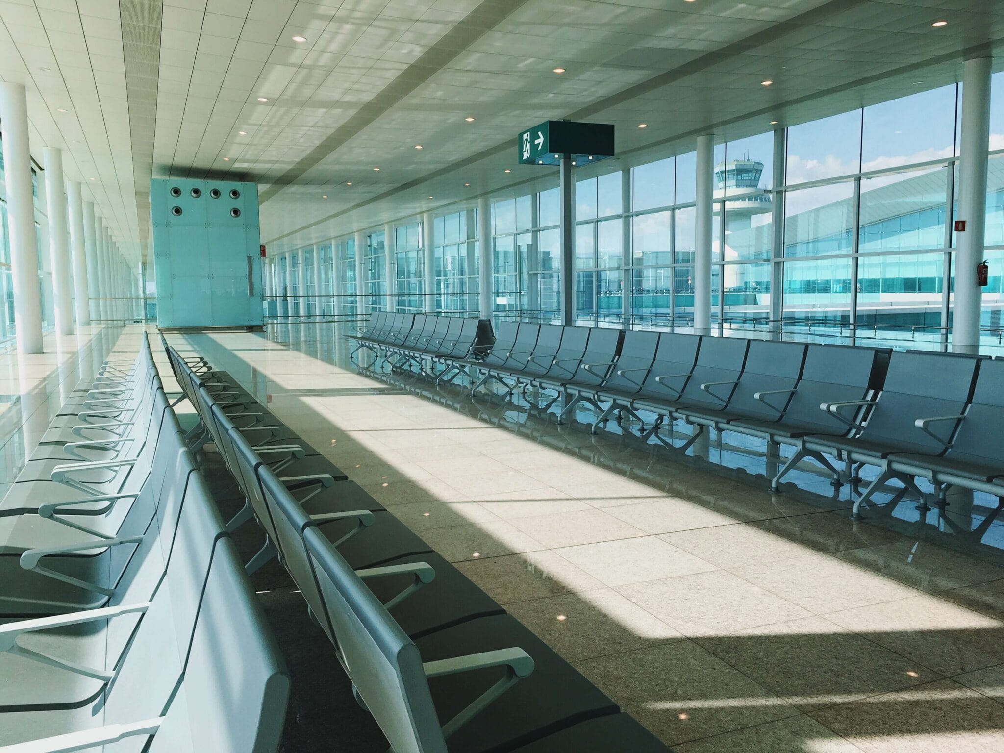 An empty hallway in an airport | Capital Region Airport Authority Public Safety Officer position