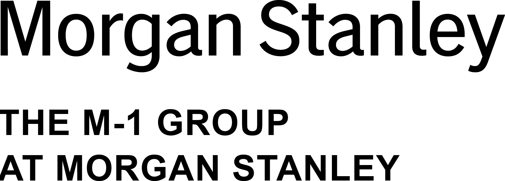 Morgan Stanley - The M1 Group at Morgan Stanley Logo