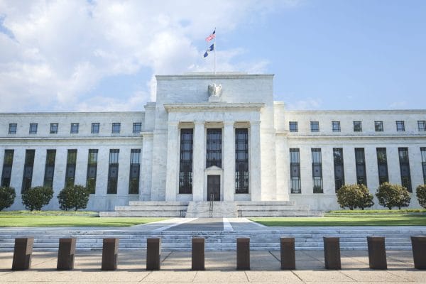 Federal Reserve building in Washington D.C. |