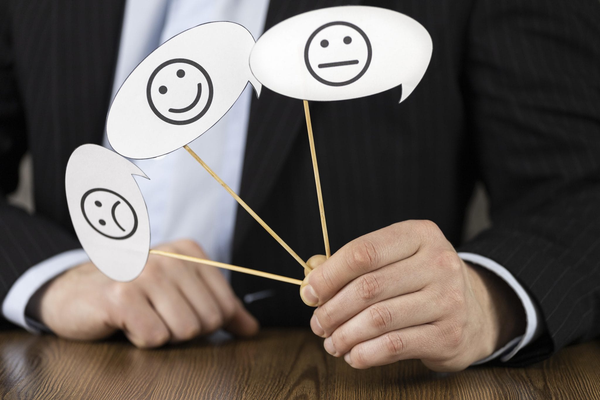Investor with different feelings | Cognitive and behavioral biases
