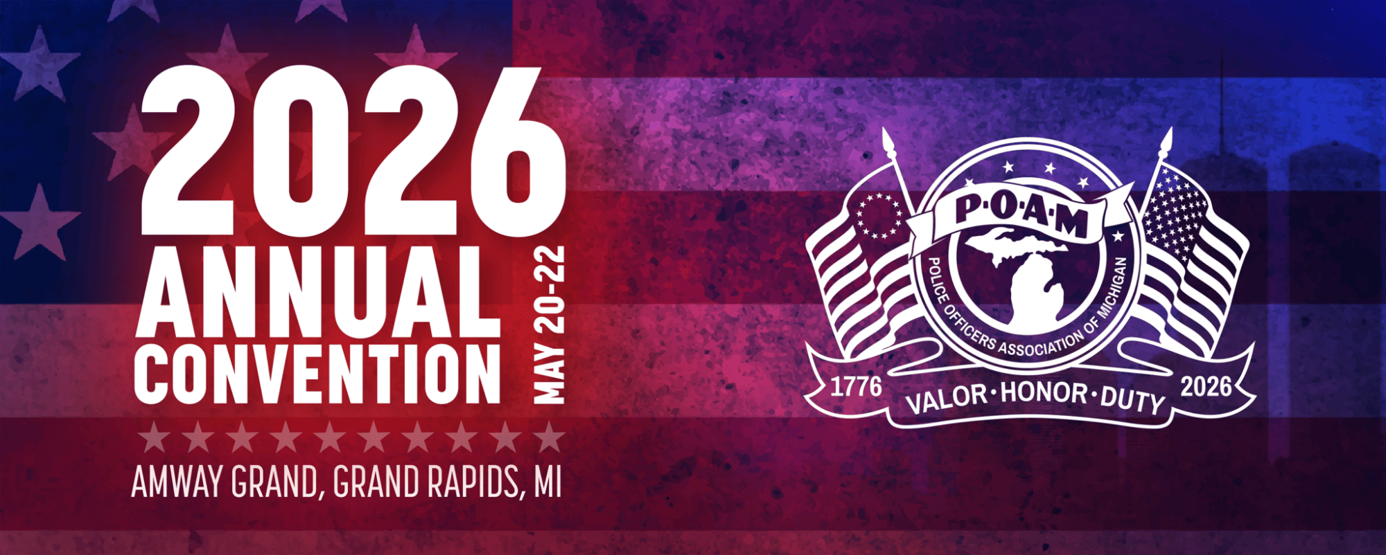 2026 Annual Convention Save the Date Banner