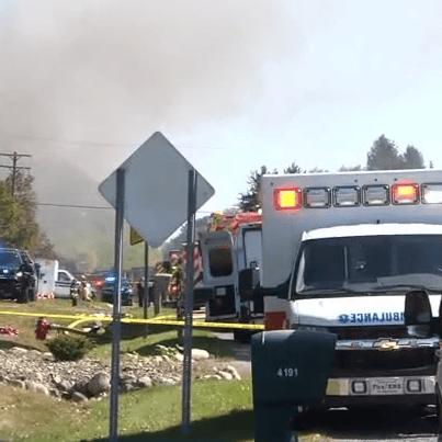 First Responders Outside Grand Blanc Church Shooting - Free Mental Health Services